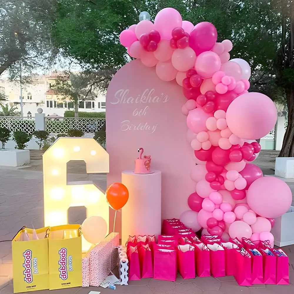 Pink Barbie Decorations Balloon Garland Arch Kit for Princess Theme Birthday Gir - Picture 7 of 7