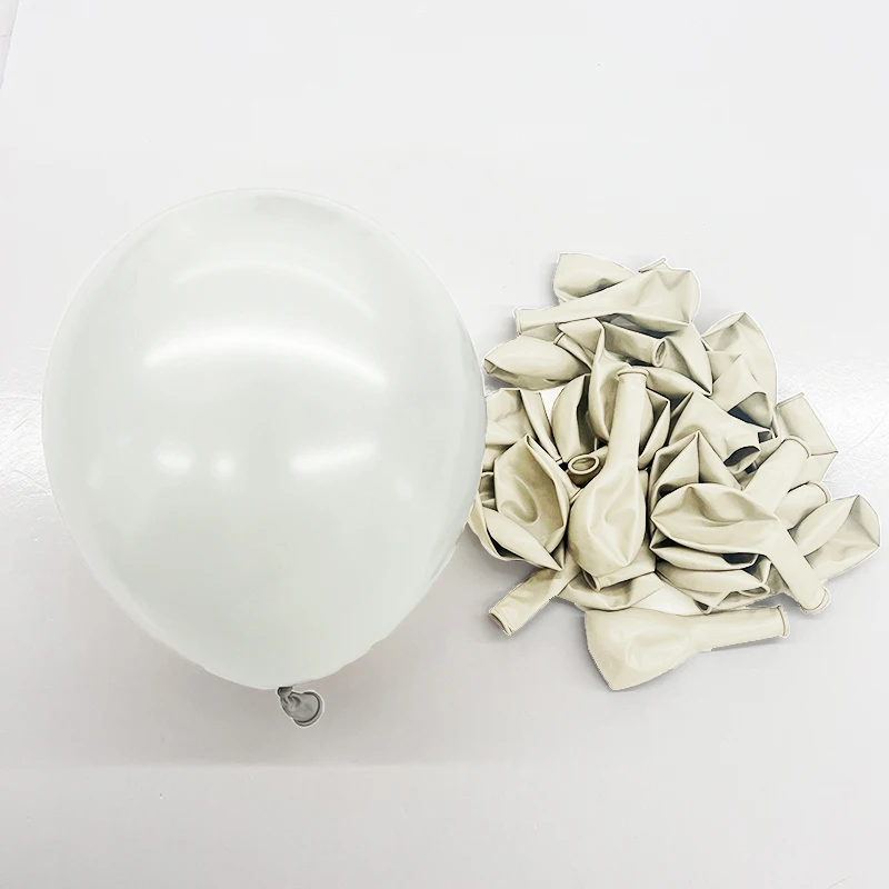 50/100Pcs Pearl White Balloons for Wedding 5/10/12inch Pearlized White Latex Bal - Picture 6 of 20