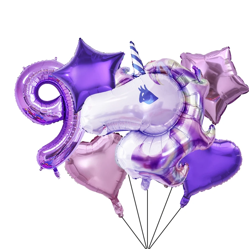 Unicorn Balloon Garland Arch Kit Unicorn Party Decorations For Boy Girl Birthday - Picture 8 of 10