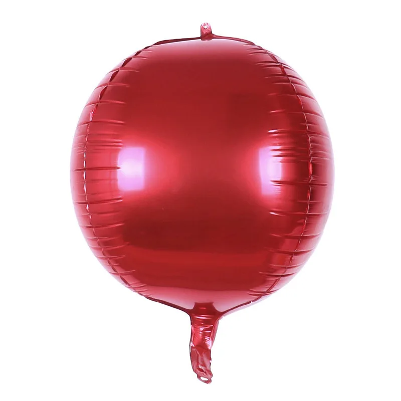 2/5PCS 18/22/36inch Foil Sphere Balloons 4D Balloons Glod Silver Rose Gold Big R - Picture 7 of 23
