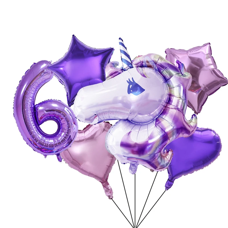 Unicorn Balloon Garland Arch Kit Unicorn Party Decorations For Boy Girl Birthday - Picture 7 of 10